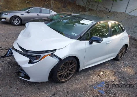 2025 Toyota Corolla Nightshade Edition from USA, damaged, VIN JTND4MBEXS3242555